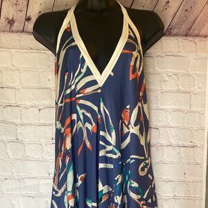 NWT SHAN Tokyo Halter Maxi Dress